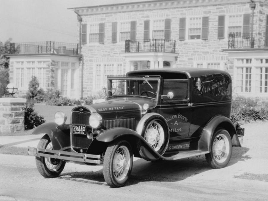 Ford Model A Town Car Delivery 1931 года выпуска. Фото 1. VERcity